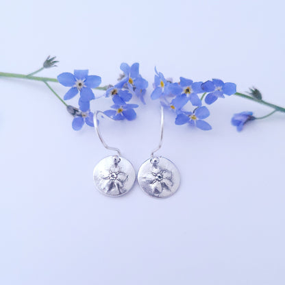 Sterling-Silver-Forget-Me-Not-Flower-Drop-Earrings-2