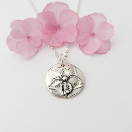 Sterling-silver-hydrangea-flower-pendant-necklace-0