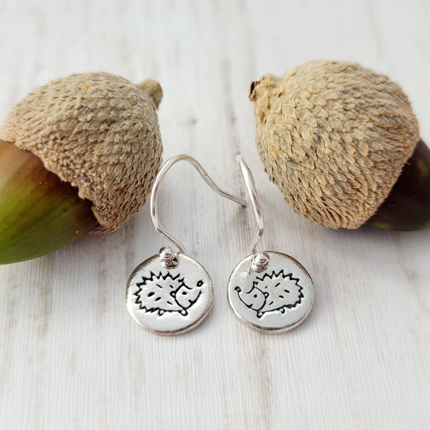 Sterling-silver-hedgehog-drop-earrings-0