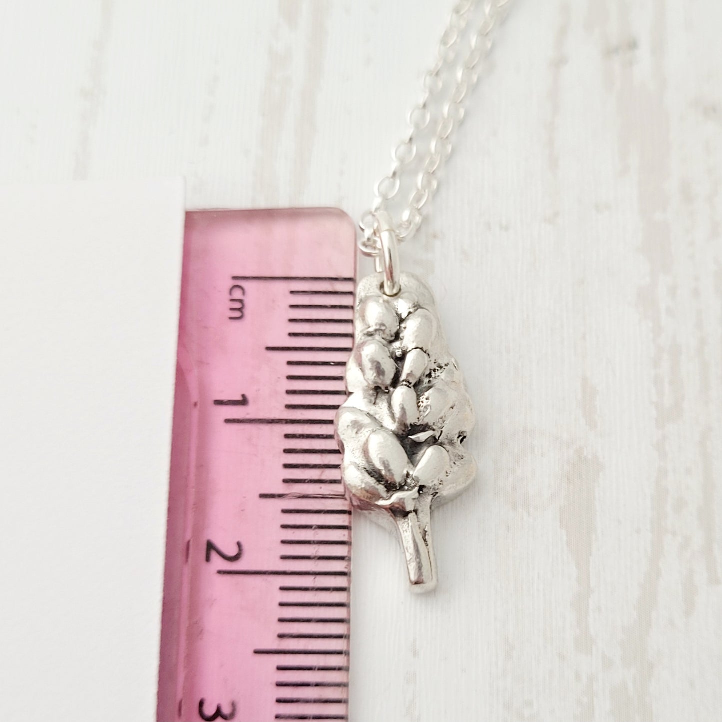 Sterling-silver-lavender-botanical-flower-pendant-necklace-6