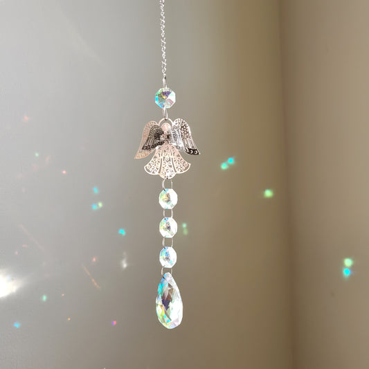 Clear-beads-Angel-suncatcher-0