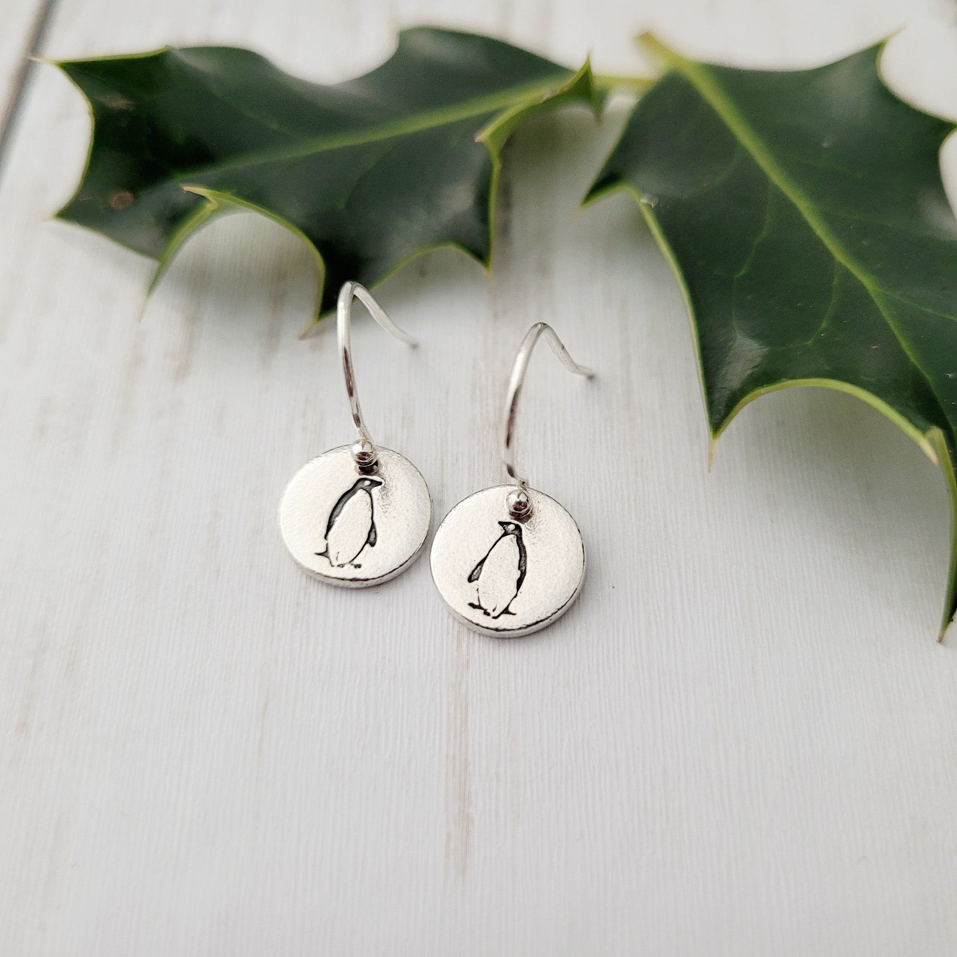 Sterling-silver-penguin-drop-earrings-4