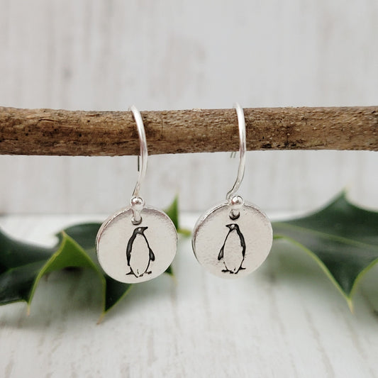 Sterling-silver-penguin-drop-earrings-0