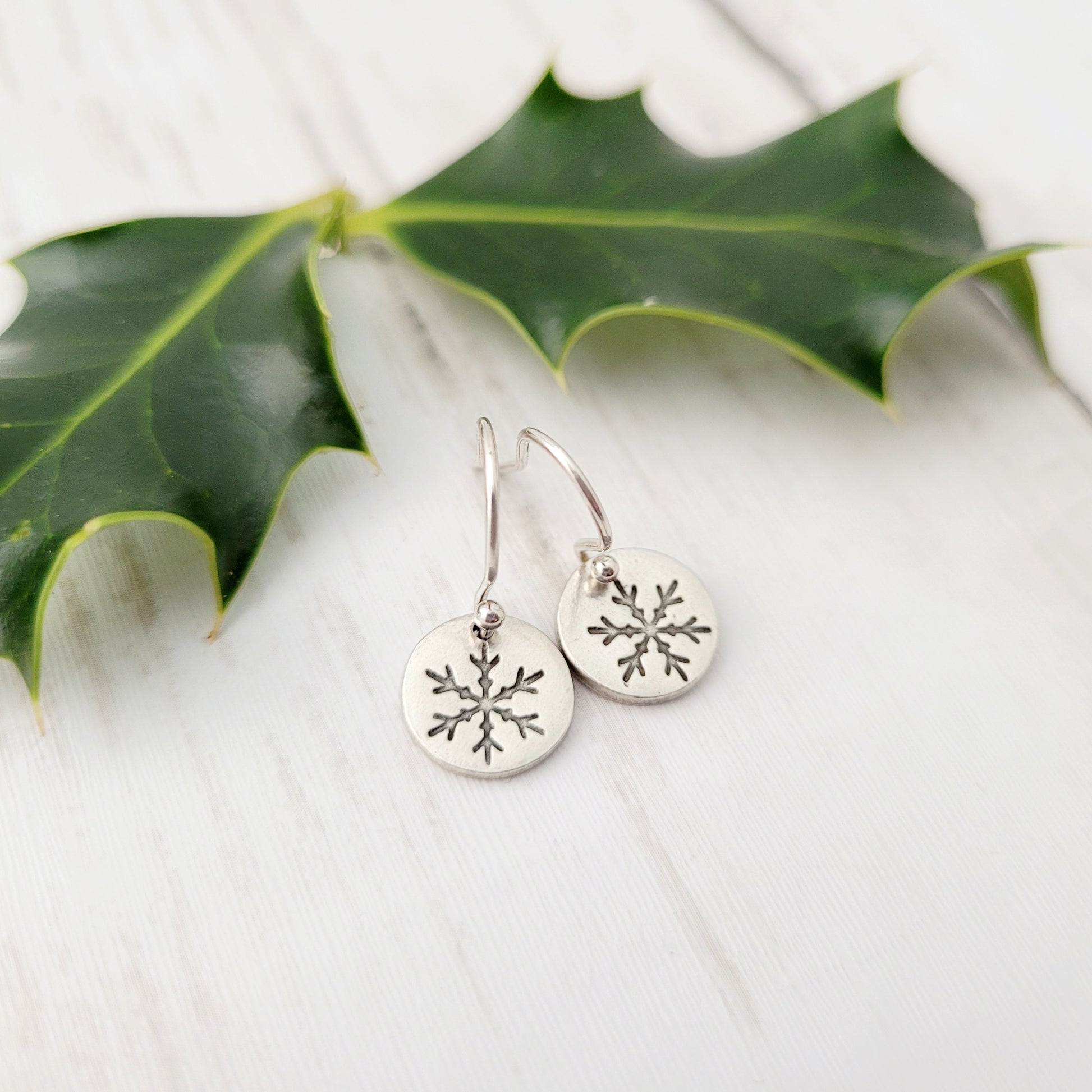 Sterling-silver-snowflake-drop-earrings-6