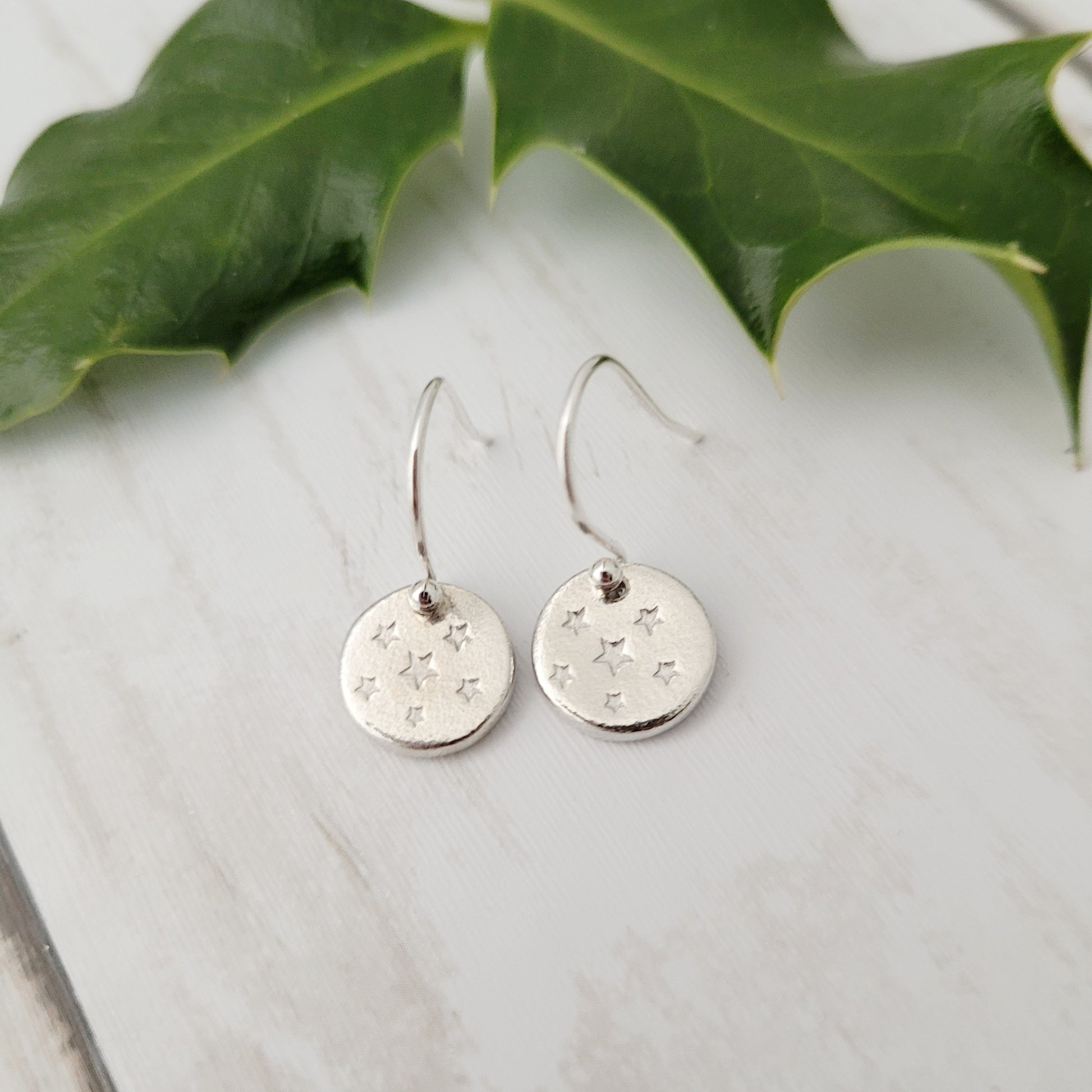 Sterling-silver-starry-drop-earrings-0