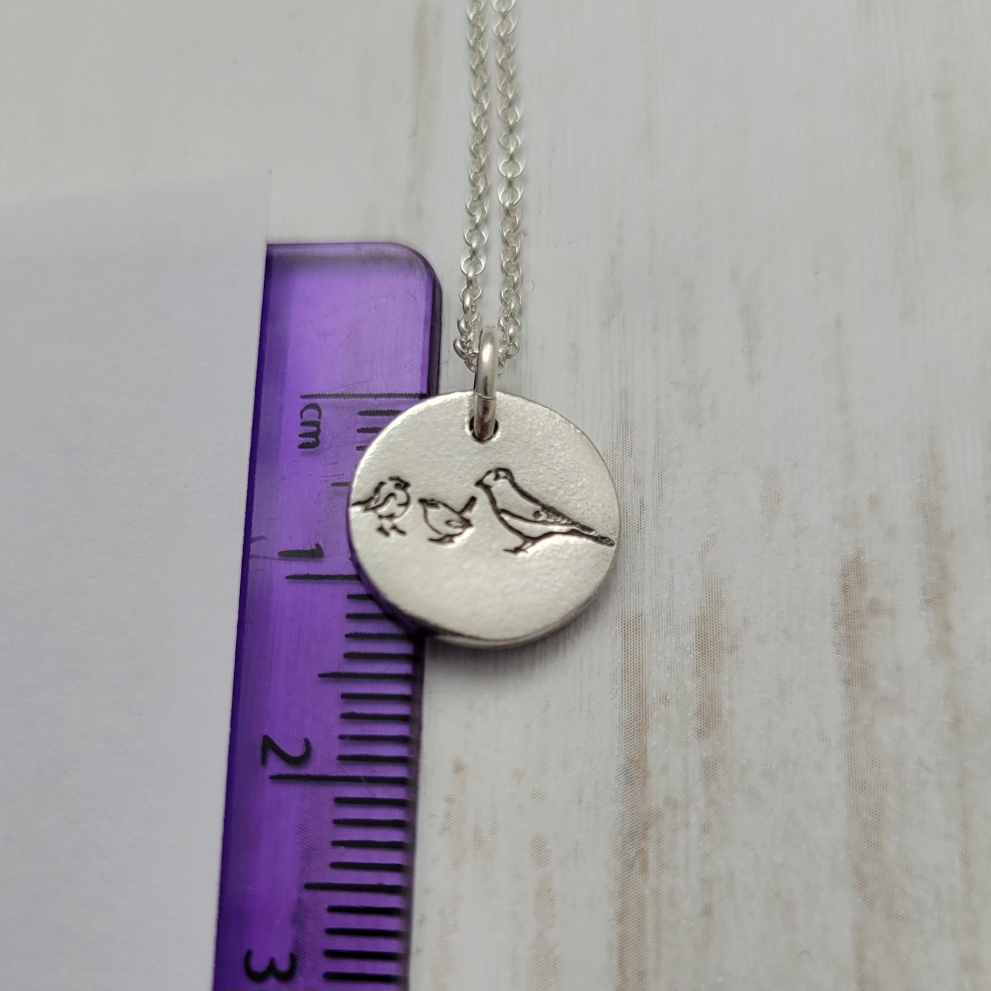 Sterling-silver-three-birds-robin-wren-jay-pendant-necklace-5